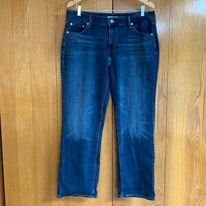 Levi's 505 Straight Leg Blue Jeans Women's‎ Size 33
